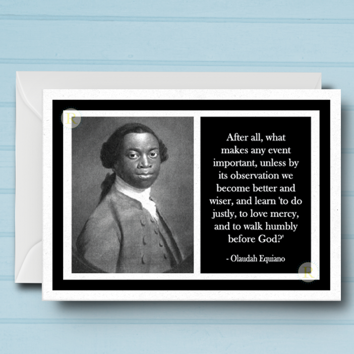 Olaudah Equiano Card